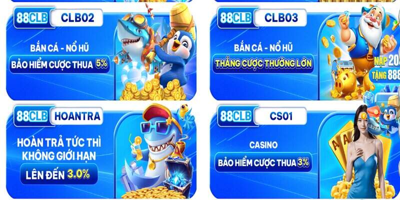 Bảo hiểm cược thua cực hấp dẫn tại nhà cái